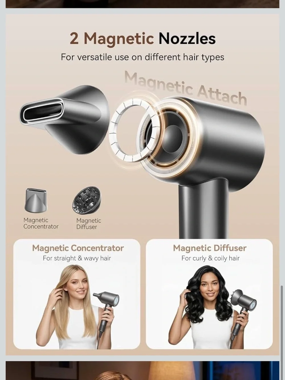 Brand new high speed Hair Dryer with Attachments